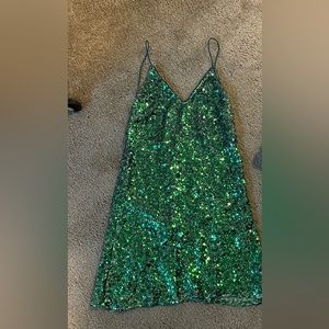 Lulu’s force of fashion sequin mini dress